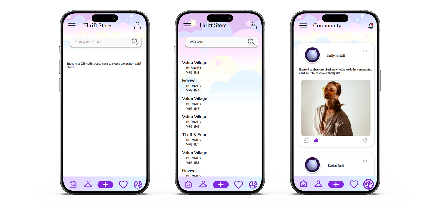 Clotho Wireframes
