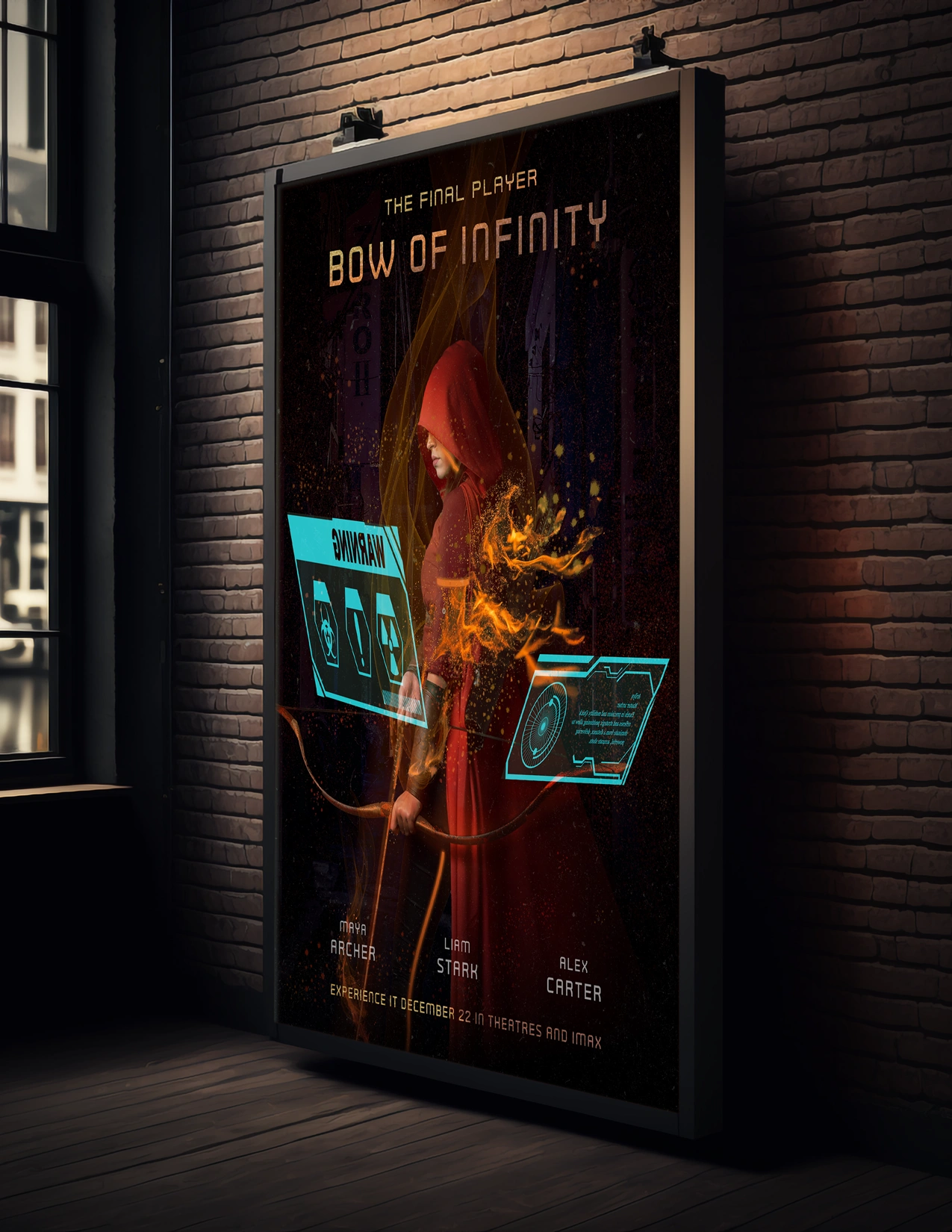 Movie Poster Side View
